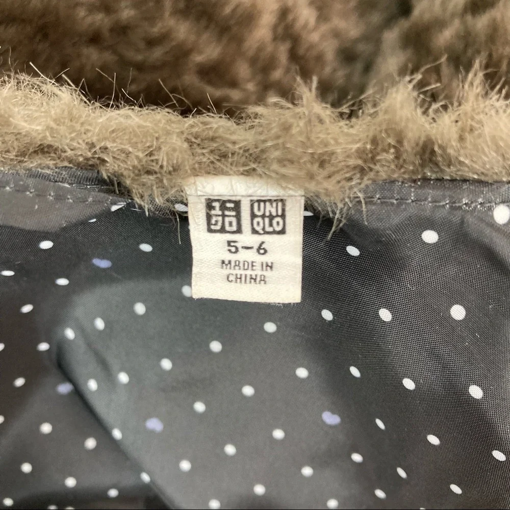Uniqlo girls faux